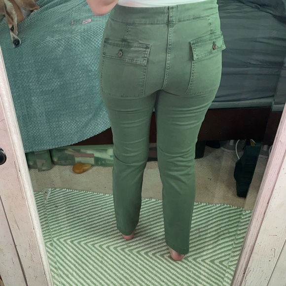 J Crew Army Green pants - Picture 7 of 15